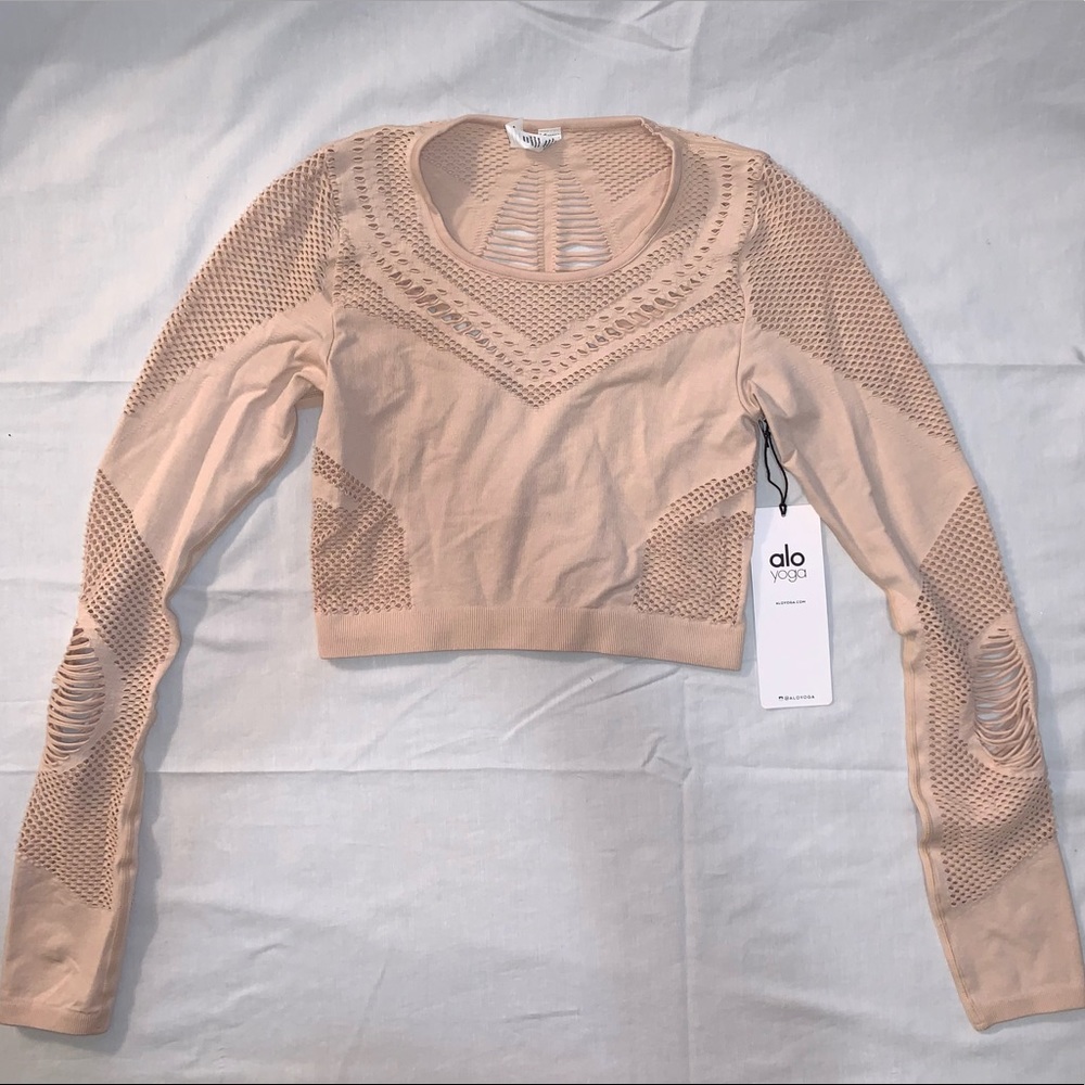 Alo yoga Siren Long Sleeve Crop
